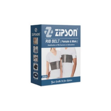 Zipson Adjustable Rib Support Belt for Chest Pain Relief