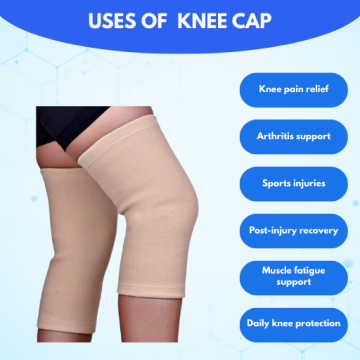 Tubular Elastic Knee Cap – Compression Knee Support for Pain Relief (PO2)