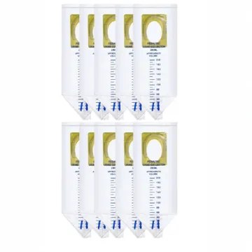 Paediatric Urine Collection Bags 200ml (Pack of 10) – Sterile Infant Urine Sample Collection Bags for Boys & Girls