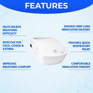 Table Top Compressor Nebulizer Machine for Cold & Asthma Treatment